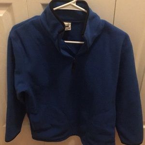 Blue fleece